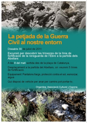 La petjada de la Guerra Civil al nostre entorn. Primera part
