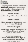 III Cicle de xarrades a la fresca (2003)