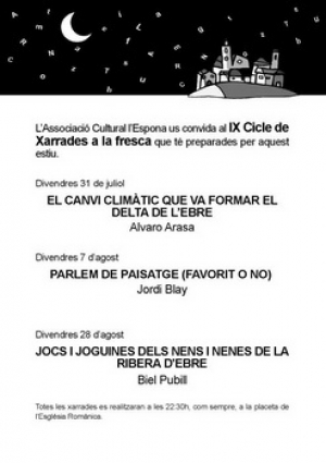 IX Cicle de xarrades a la fresca (2009)