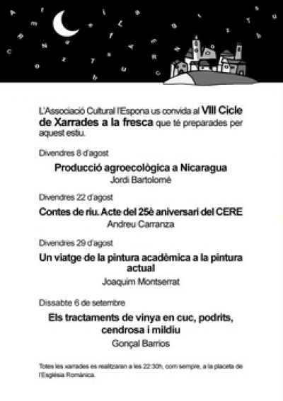 VIII Cicle de xarrades a la fresca (2008)